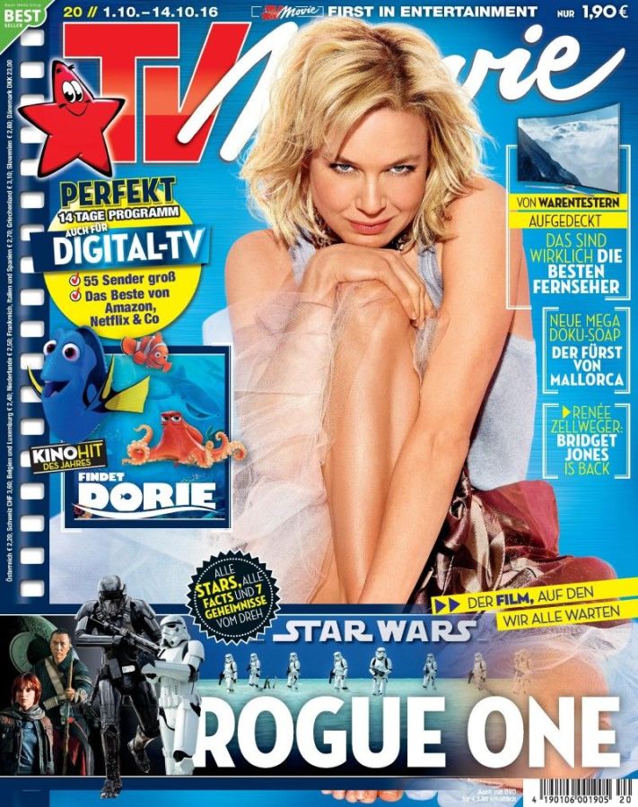 TV MOVIE magazine side cover Issue 20 1 October 2016