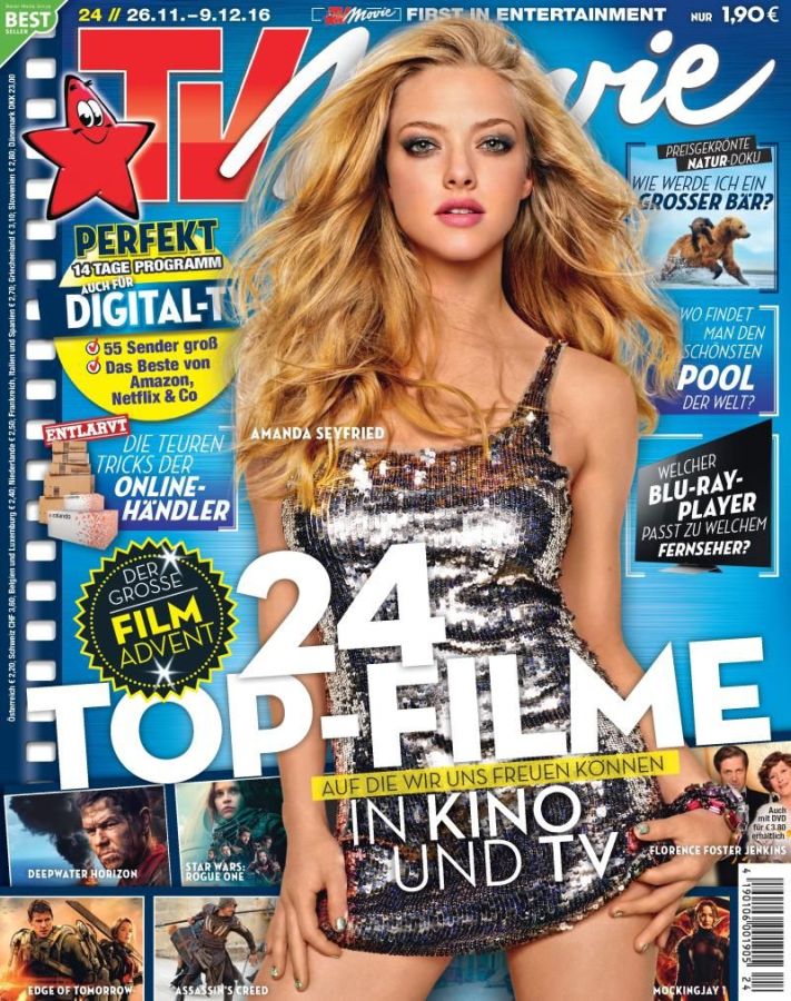 TV MOVIE magazine side cover Issue 24 26 November 2016