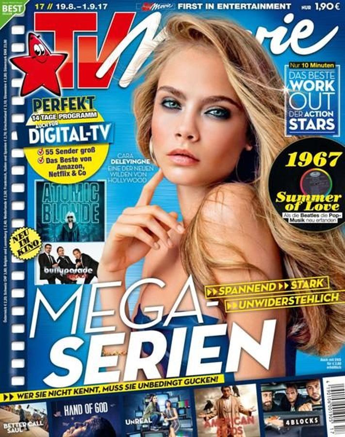 TV MOVIE magazine side cover Issue 17 19 August 2017