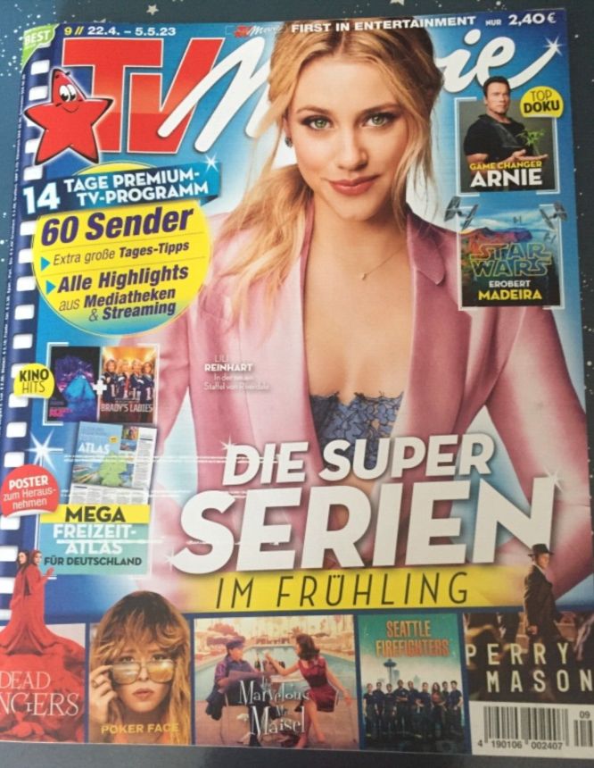 TV MOVIE magazine side cover 22 April 2023