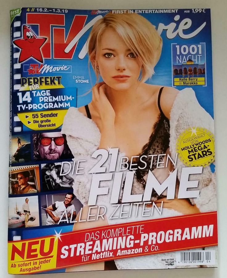 TV MOVIE magazine side cover Issue 4 16 February 2019