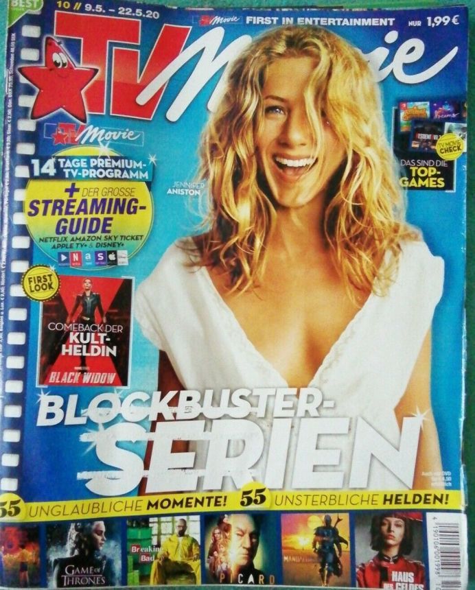 TV MOVIE magazine side cover Issue 10 9 May 2020