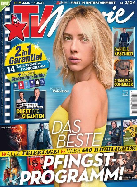 TV MOVIE magazine side cover Issue 11 22 May 2021