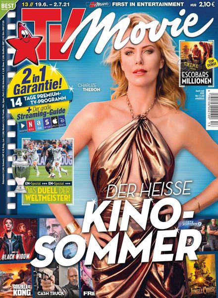 TV MOVIE magazine side cover Issue 13 19 June 2021
