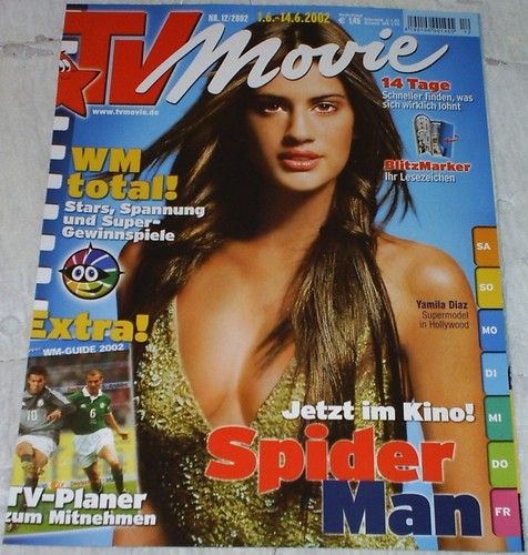 TV MOVIE magazine side cover Issue 12 June 2002