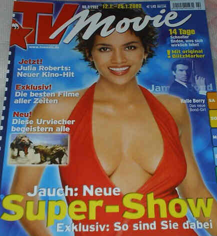 TV MOVIE magazine side cover Issue 2 January 2002