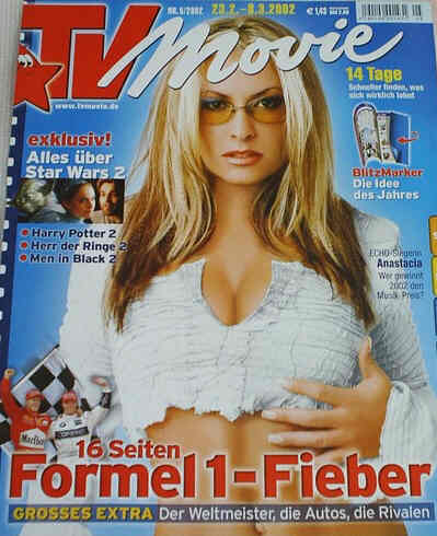 TV MOVIE magazine side cover Issue 5 23 February 2002