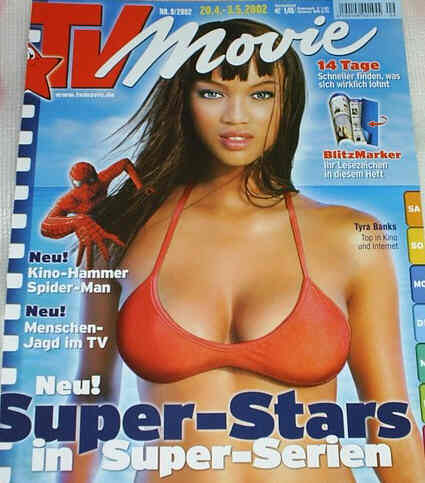 TV MOVIE magazine side cover Issue 9 20 April 2002