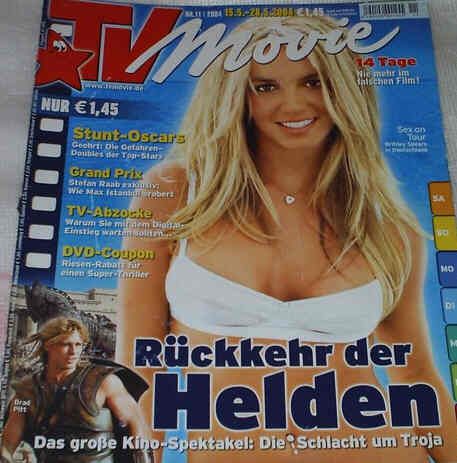TV MOVIE magazine side cover Issue 11 May 2003