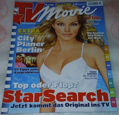 TV MOVIE magazine side cover Issue 14 July 2003
