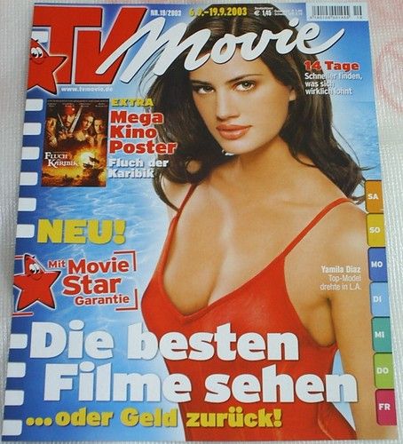 TV MOVIE magazine side cover Issue 19 September 2003