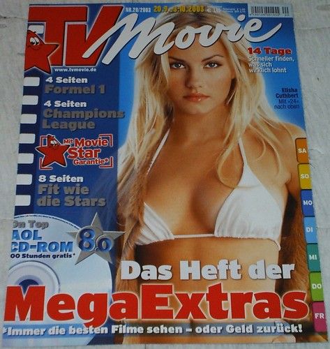 TV MOVIE magazine side cover Issue 20 October 2003