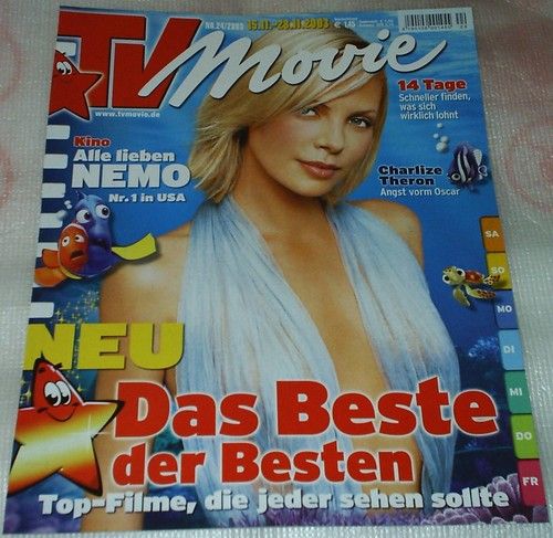 TV MOVIE magazine side cover Issue 24 November 2003