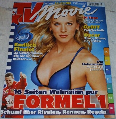 TV MOVIE magazine side cover Issue 6 March 2003