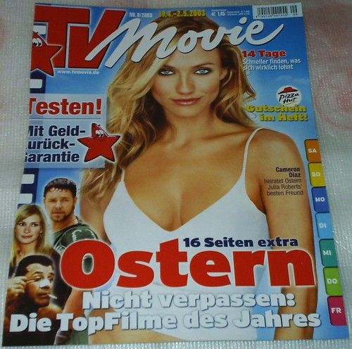 TV MOVIE magazine side cover Issue 9 May 2003