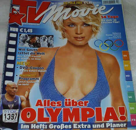TV MOVIE magazine side cover Issue 17 August 2004