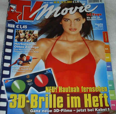 TV MOVIE magazine side cover Issue 23 November 2004