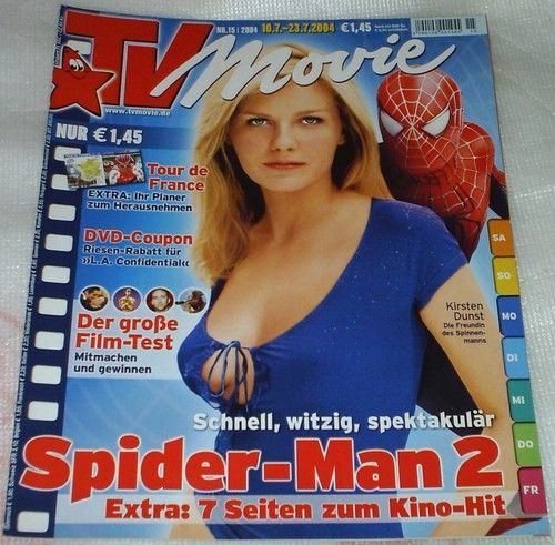 TV MOVIE magazine side cover Issue 15 July 2004