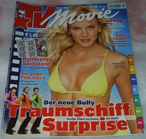 TV MOVIE magazine side cover Issue 16 August 2004