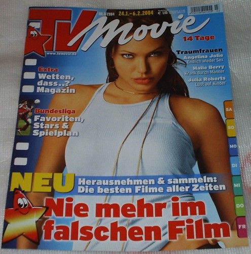 TV MOVIE magazine side cover Issue 3 February 2004