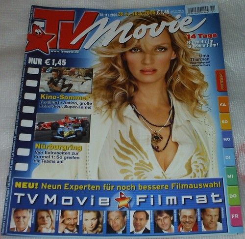 TV MOVIE magazine side cover Issue 11 May 2005