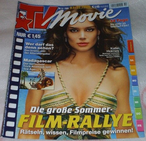 TV MOVIE magazine side cover Issue 14 July 2005