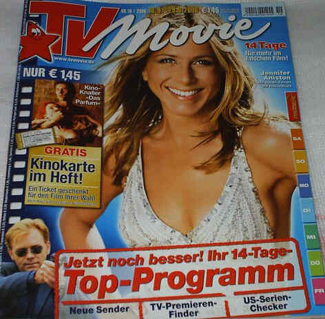 TV MOVIE magazine side cover Issue 19 September 2006