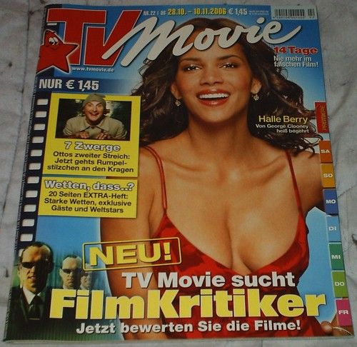 TV MOVIE magazine side cover Issue 22 October 2006