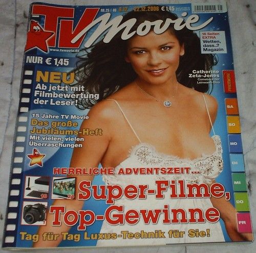 TV MOVIE magazine side cover Issue 25 December 2006