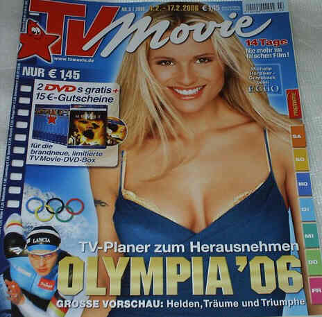TV MOVIE magazine side cover Issue 3 February 2006