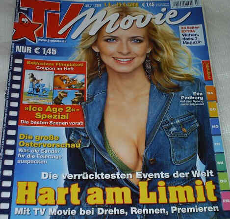 TV MOVIE magazine side cover Issue 7 March 2006