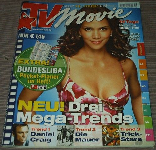 TV MOVIE magazine side cover Issue 16 August 2007