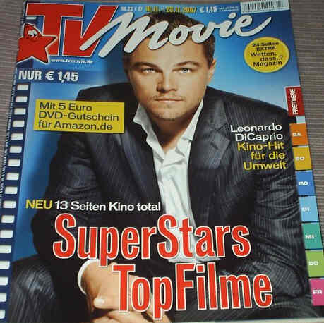TV MOVIE magazine side cover Issue 23 November 2007