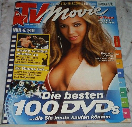 TV MOVIE magazine side cover Issue 3 February 2007