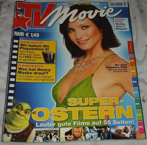 TV MOVIE magazine side cover Issue 7 March 2007