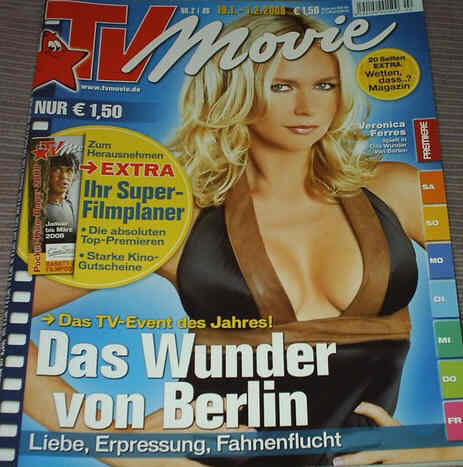 TV MOVIE magazine side cover Issue 2 January 2008