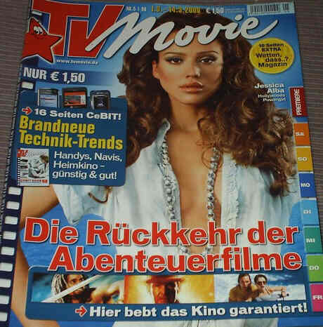 TV MOVIE magazine side cover Issue 5 February 2008
