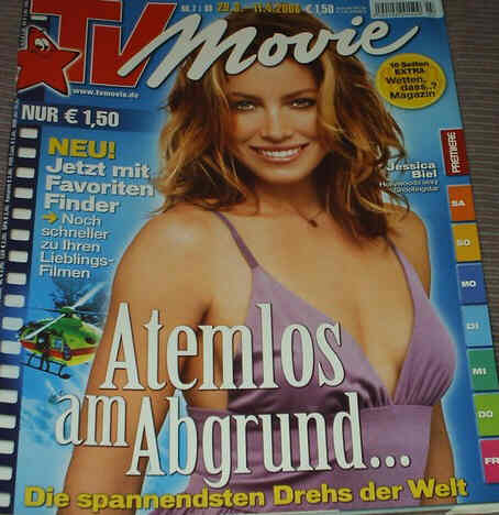 TV MOVIE magazine side cover Issue 7 March 2008