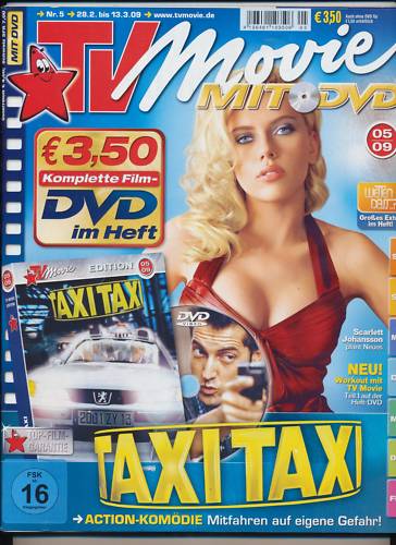 TV MOVIE magazine side cover Issue 5 February 2009