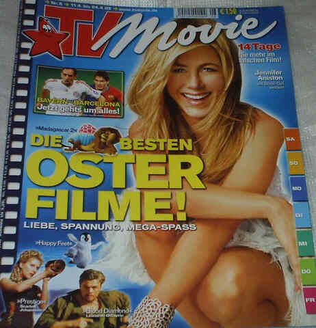 TV MOVIE magazine side cover Issue 8 April 2009
