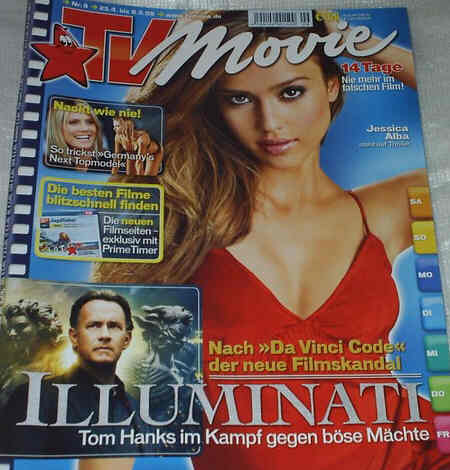 TV MOVIE magazine side cover Issue 9 April 2009