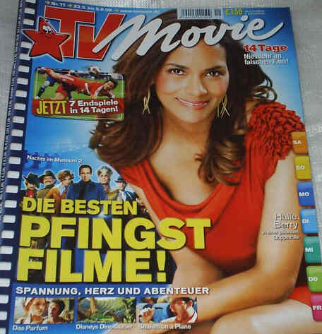 TV MOVIE magazine side cover Issue 11 May 2009