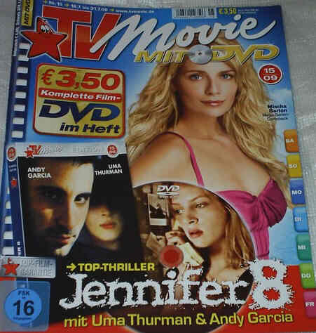 TV MOVIE magazine side cover Issue 15 July 2009