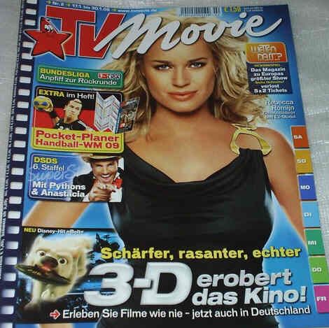 TV MOVIE magazine side cover Issue 2 January 2009