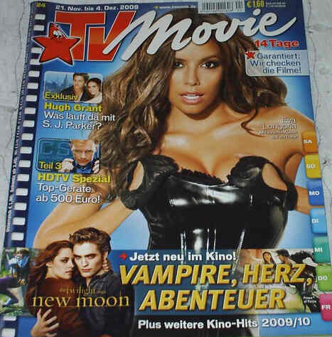 TV MOVIE magazine side cover Issue 24 November 2009