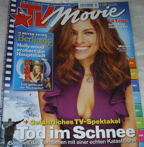 TV MOVIE magazine side cover Issue 3 January 2009