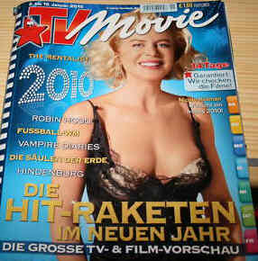 TV MOVIE magazine side cover Issue 1 January 2010