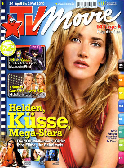 TV MOVIE magazine side cover Issue 9 April 2010