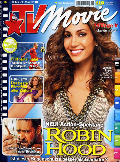 TV MOVIE magazine side cover Issue 10 May 2010