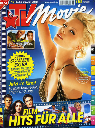 TV MOVIE magazine side cover Issue 15 July 2010